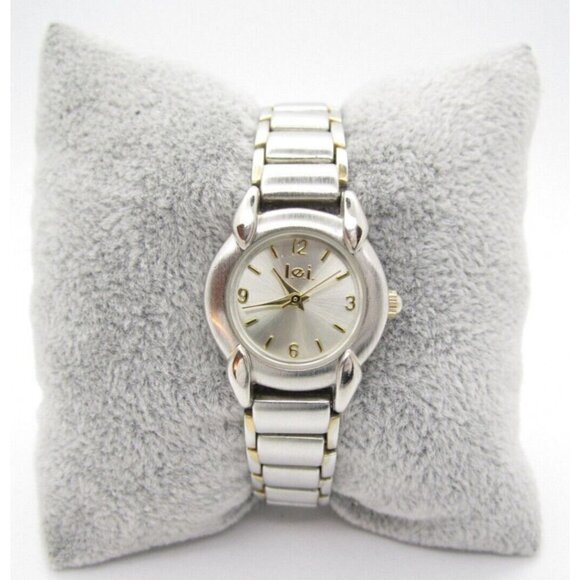 Women's L.E.I Quartz WR Analog 24mm Dial Causal Round Watch (E636) - Picture 1 of 10